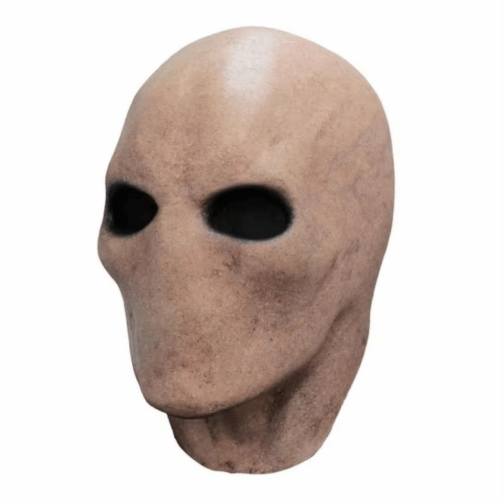 顔のない男 ハロウィン スレンダーマンマスク 無毒 リアルな - Latex Alien Mask Realistic のレビューと価格