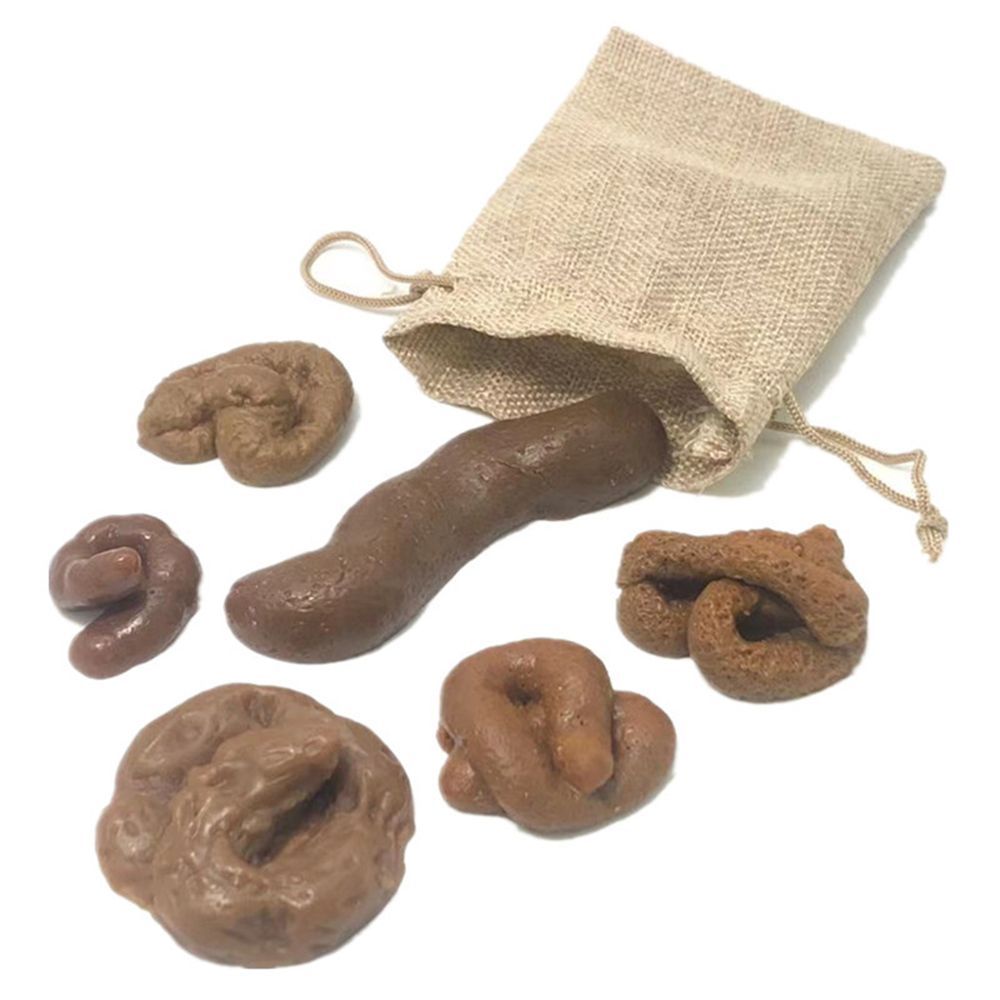 6個入り 便便型 ストレス解消グッズ いたずらグッズ 本物そ - Fake Poop Gag Gift のレビューと価格