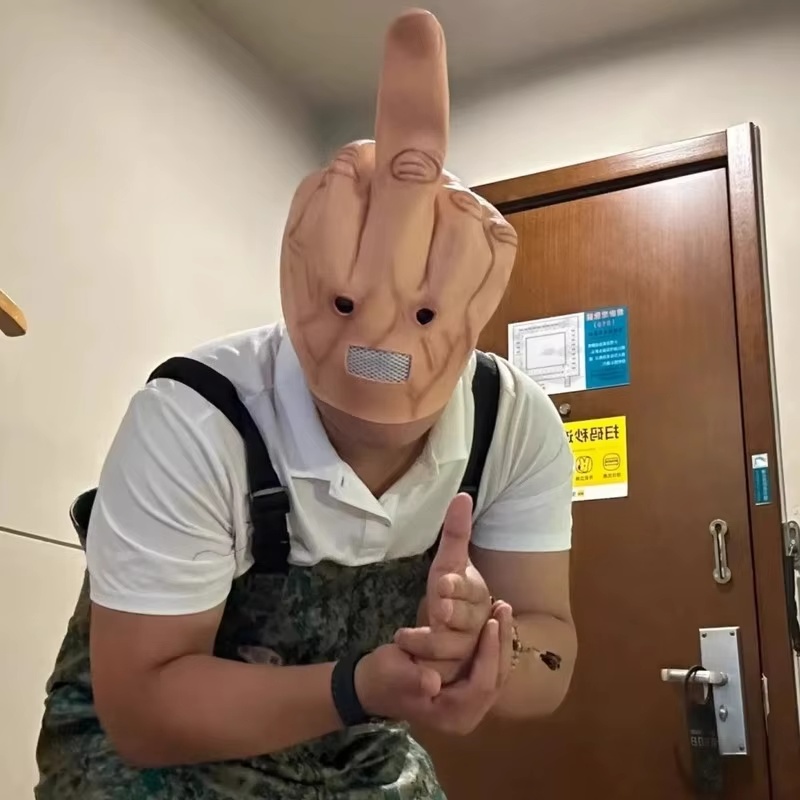 新しい面白いコスプレマスク。馬の顔を模した、いたずらや茶化し - Prank Toys のレビューと価格